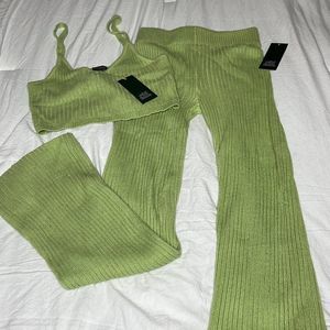 Wild fable knit sweater two piece set